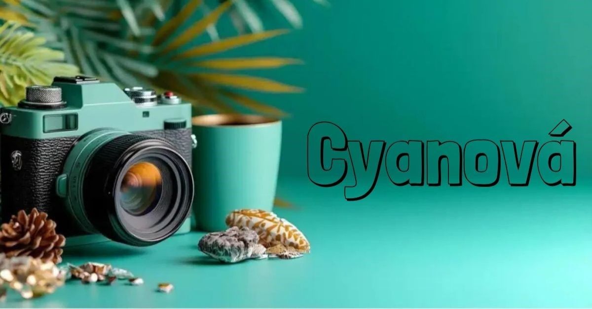 Cyanová