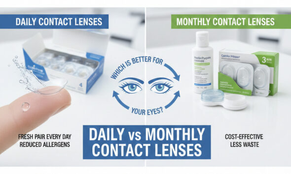 Daily vs Monthly Contact Lenses Which Is Better for Your Eyes