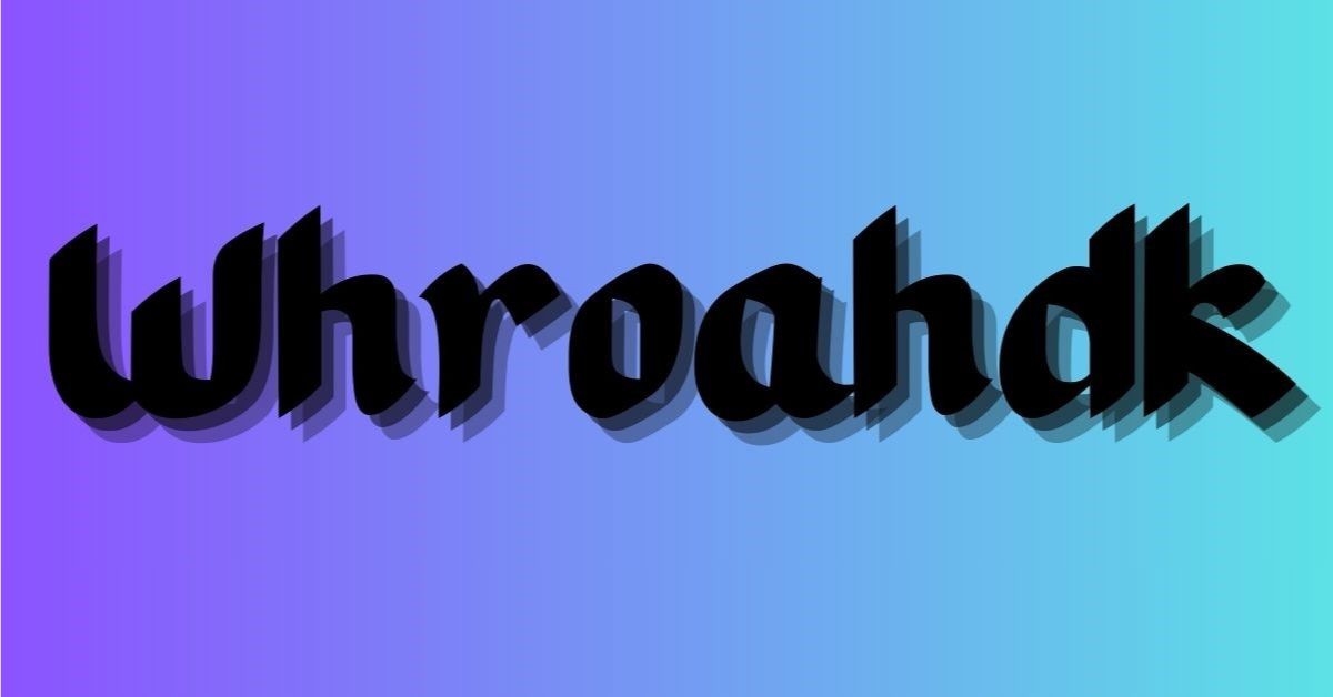 Whroahdk