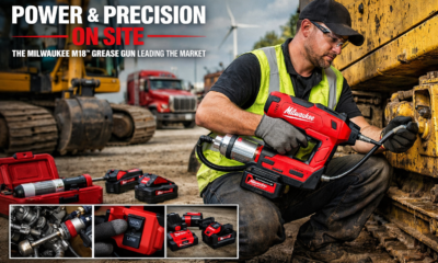 Power and Precision on Site: Why the Milwaukee M18GG-0 Grease Gun Leads the Market