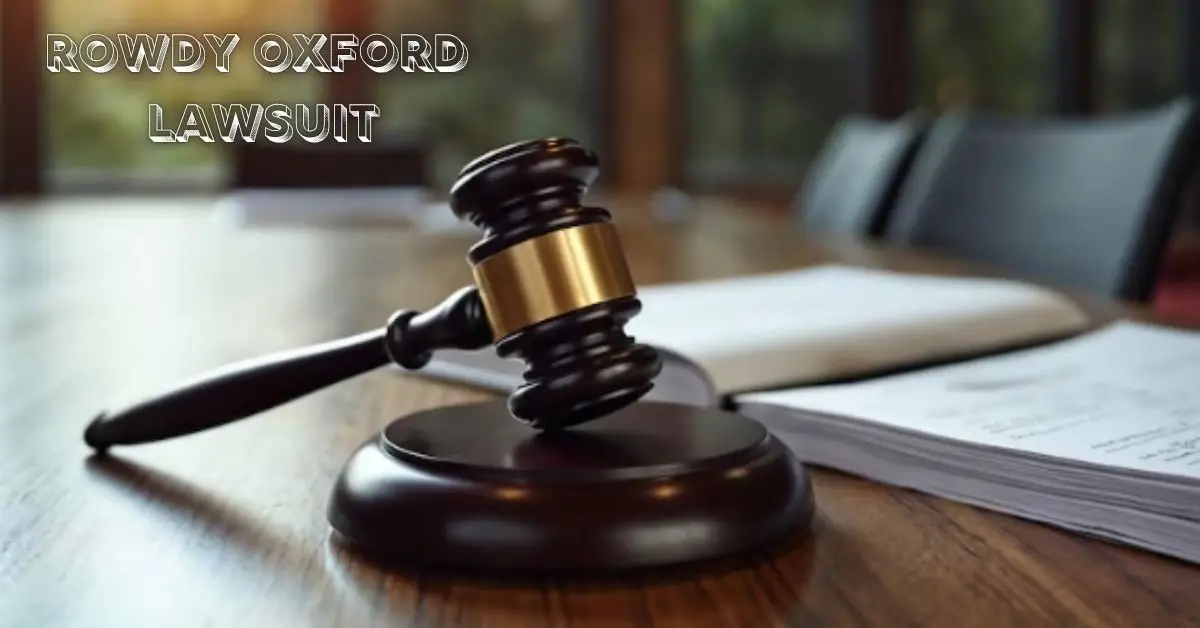 Rowdy Oxford Lawsuit