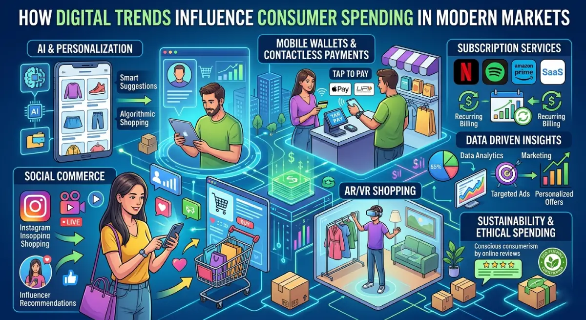 How Digital Trends Are Influencing Consumer Spending in Modern Markets